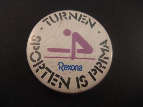 Sporten is prima Rexona deodorant turnen